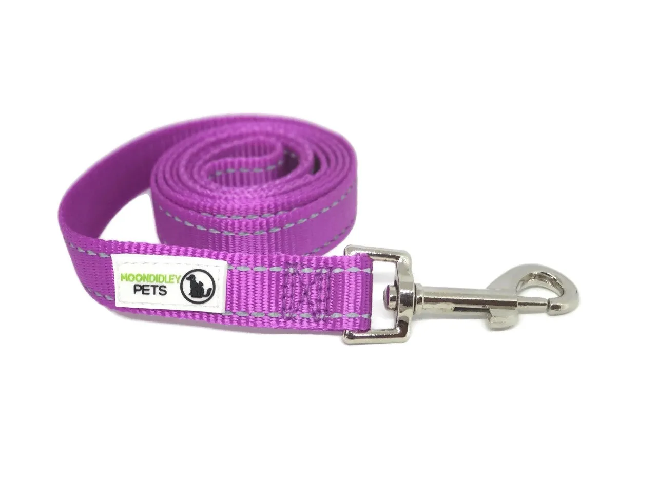 10m Nylon Lead w/Reflective Stitching