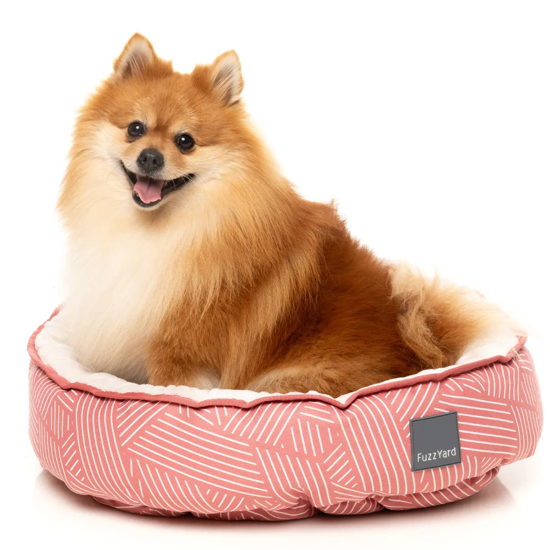 15% OFF: FuzzYard Thornbury Brick Red Reversible Pet Bed