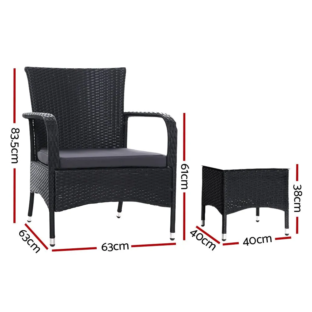 3PCS Garden Furniture Kit