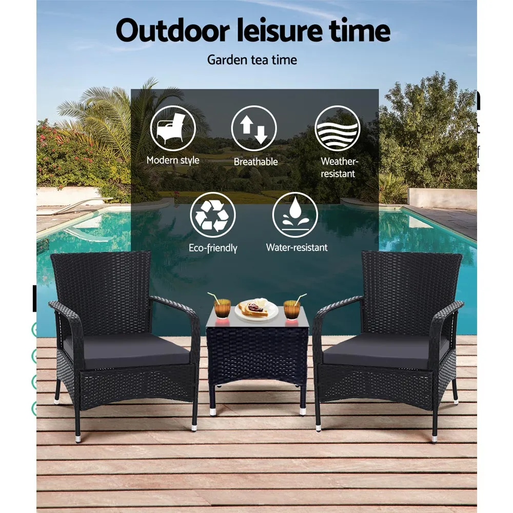 3PCS Garden Furniture Kit