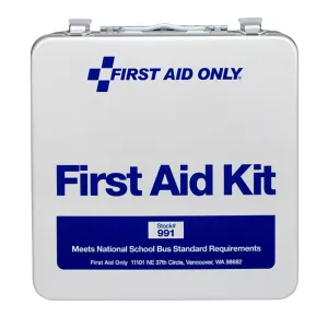 ACME UNITED CORPORATION ACMFAO991 50 Person Unitized Metal Bus First Aid Kit