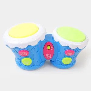 Battery Operated Drum With Music  HE0505