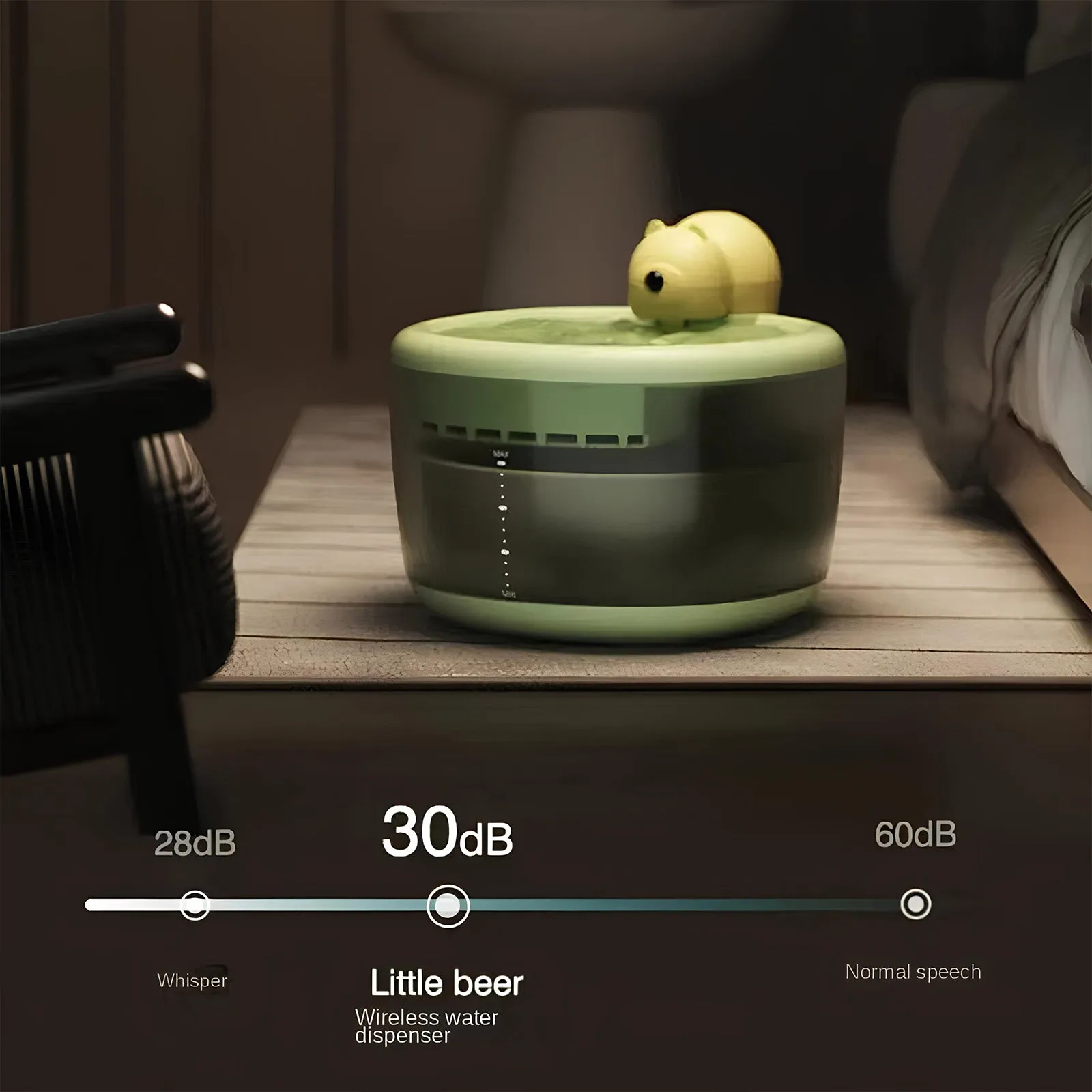 Bear Wireless Pet Drinking Fountain