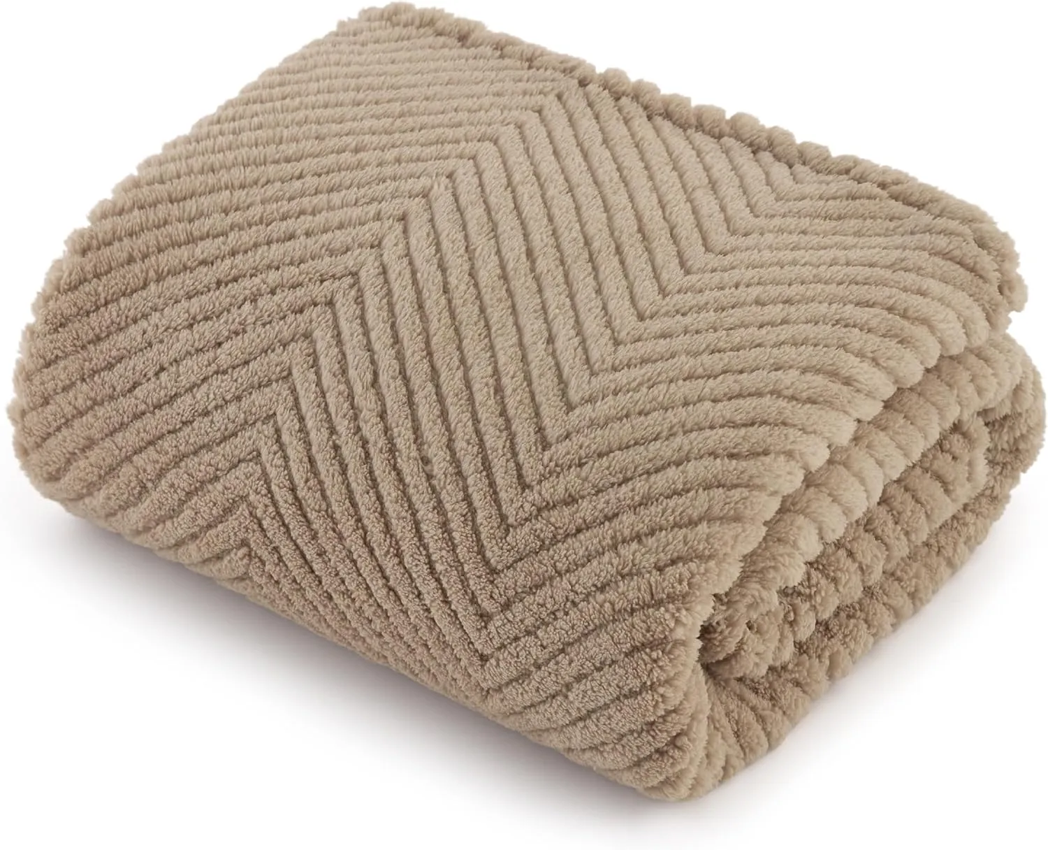 Bedsure Dog Blanket for Small Dogs Washable - Fluffy Fuzzy Puppy Cat Blanket with Premium 300GSM Coral Fleece Soft for Pet Kitten Doggy, Brown, 25x35IN