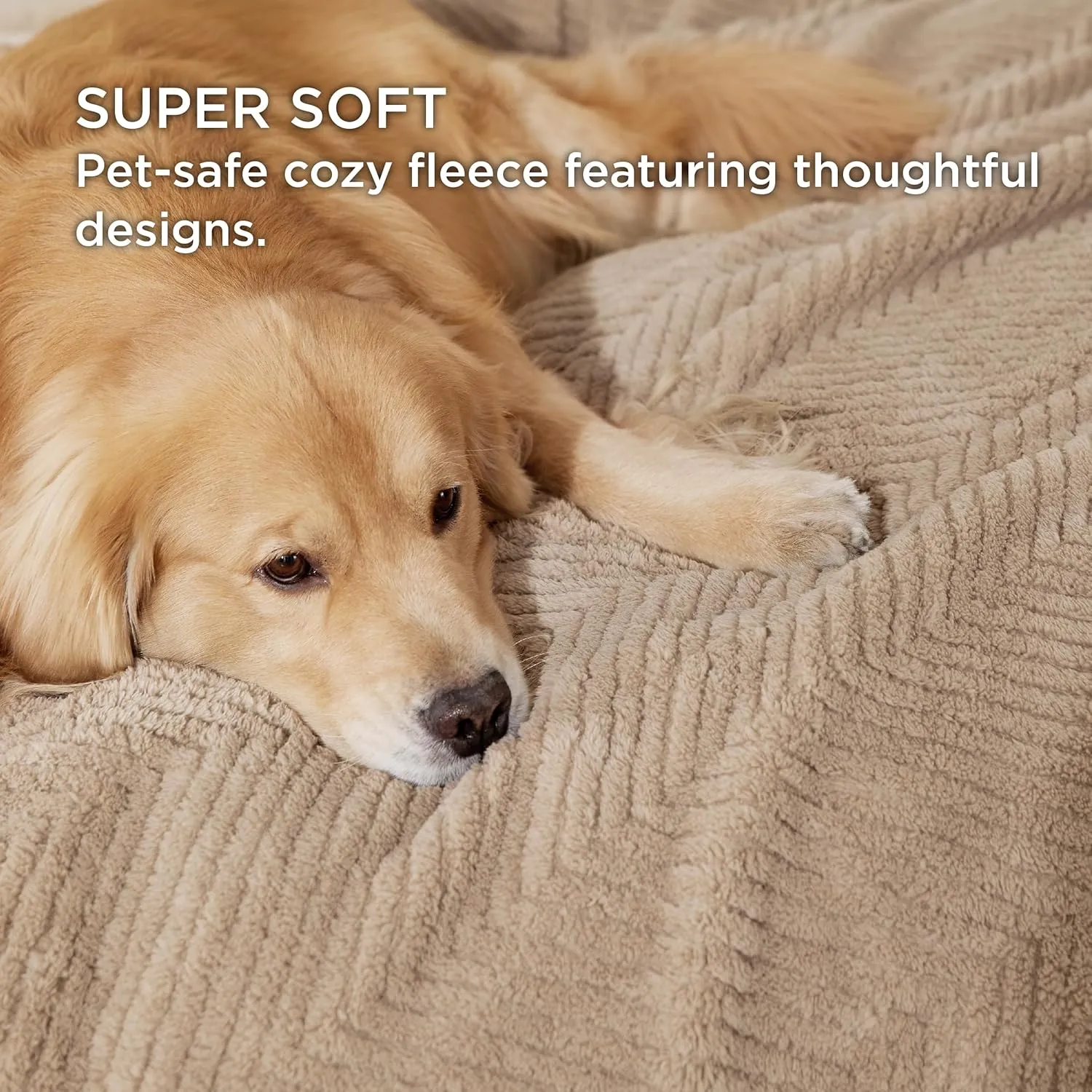 Bedsure Dog Blanket for Small Dogs Washable - Fluffy Fuzzy Puppy Cat Blanket with Premium 300GSM Coral Fleece Soft for Pet Kitten Doggy, Brown, 25x35IN