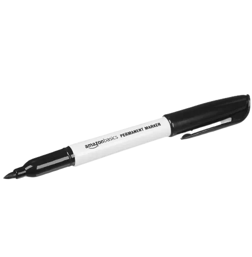 Black Permanent Marker