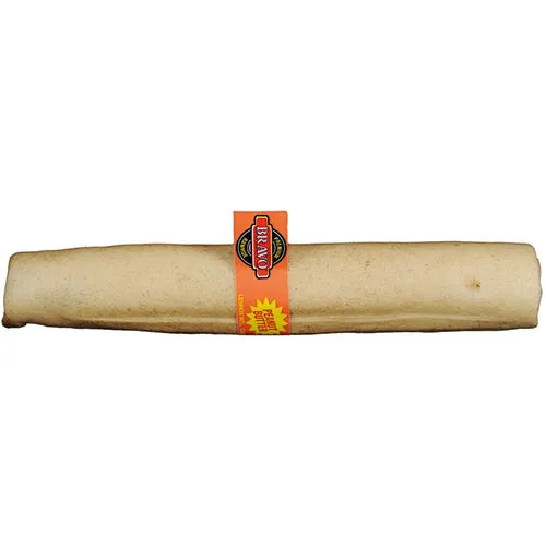 Bravo Peanut Butter Rawhide Retrieval Roll 9-10"