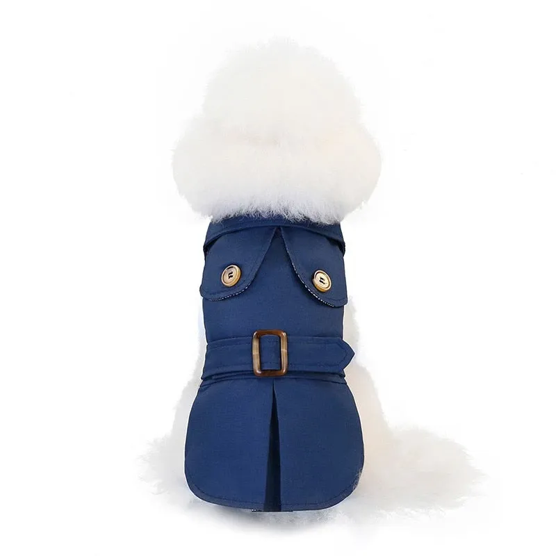 British Style Pet Winter Coat
