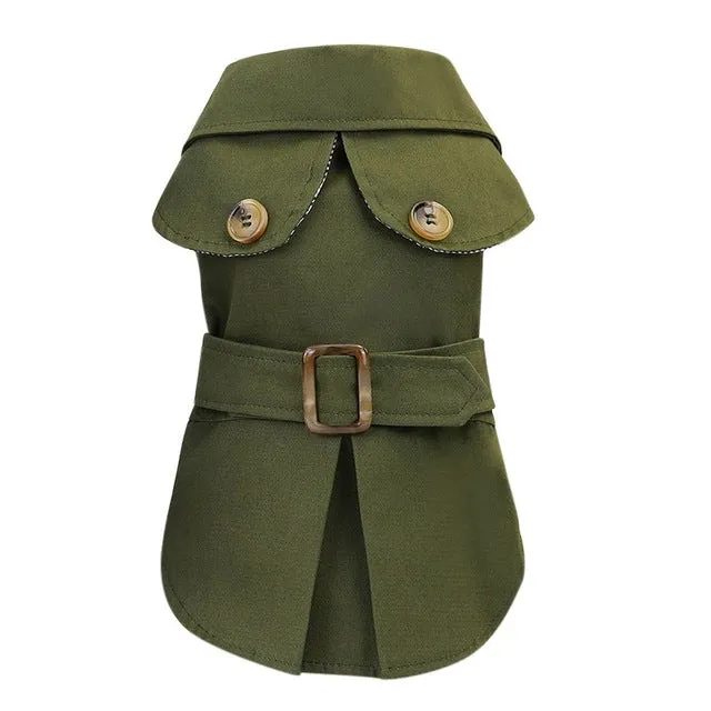 British Style Pet Winter Coat