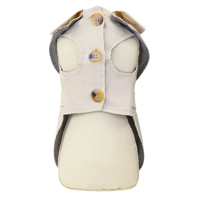 British Style Pet Winter Coat