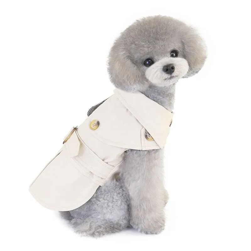 British Style Pet Winter Coat