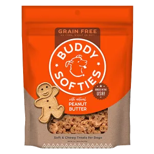 Buddy Biscuits Soft & Chewys Grain Free Peanut Butter Treats 5 oz.