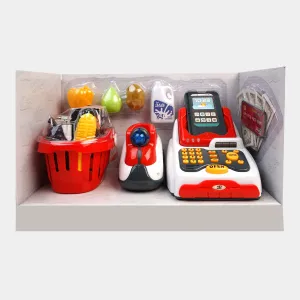 Cash Register Play Set For Kids | 18PCs