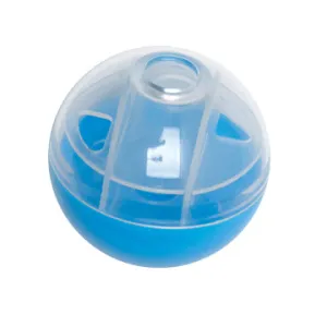 Cat Love Furry Frolics Cat Toy - Blue Treat Ball - 5 cm dia.