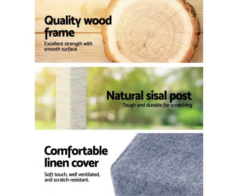 Cat Tree 124cm Trees Scratching Post