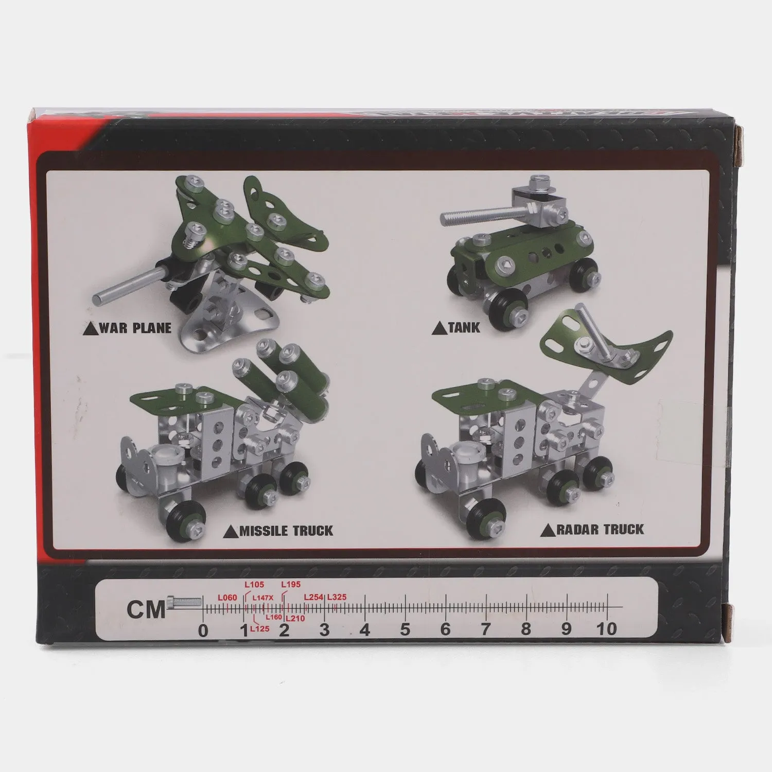 Creative Metal Block Toy For Kids | 45PCs