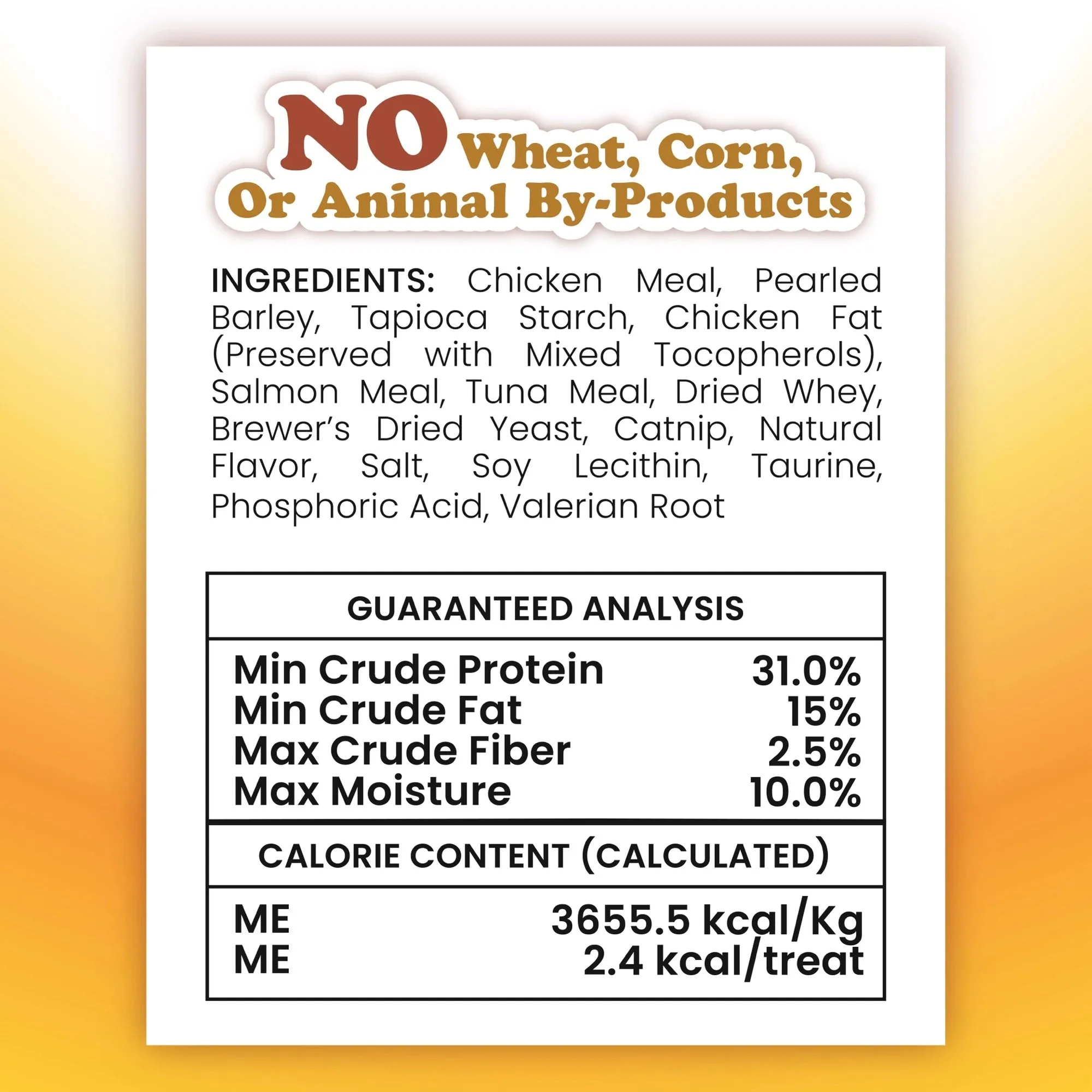 Crunchie Munchies® Chicken and Catnip Flavor Cat Treats