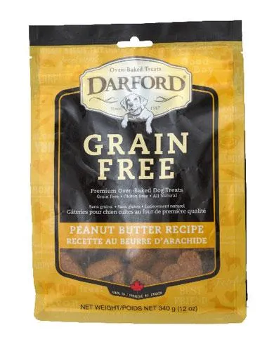 Darford Grain Free Peanut Butter Dog Treats 340g