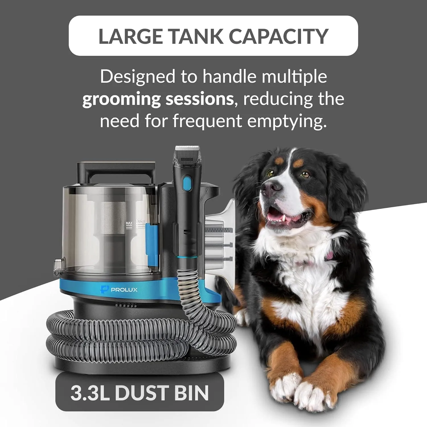 DEMO Prolux 4 in 1 Bagless Pet Grooming Vacuum