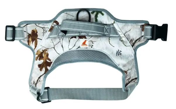 Doggy Tales Patented Realtree Hart Harness, Snow
