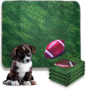 Everywhere Essentials: Washable Pee Pads for Dogs 4Pack 36"x41" Ultra-Absorbent & Eco-Friendly Reusable Puppy Pads for Accidents - Durable, Odor Neutralizing and Reusable Pee Pads for Dogs Grass
