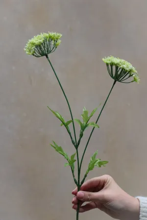 Faux Queen Anne's Lace Spray