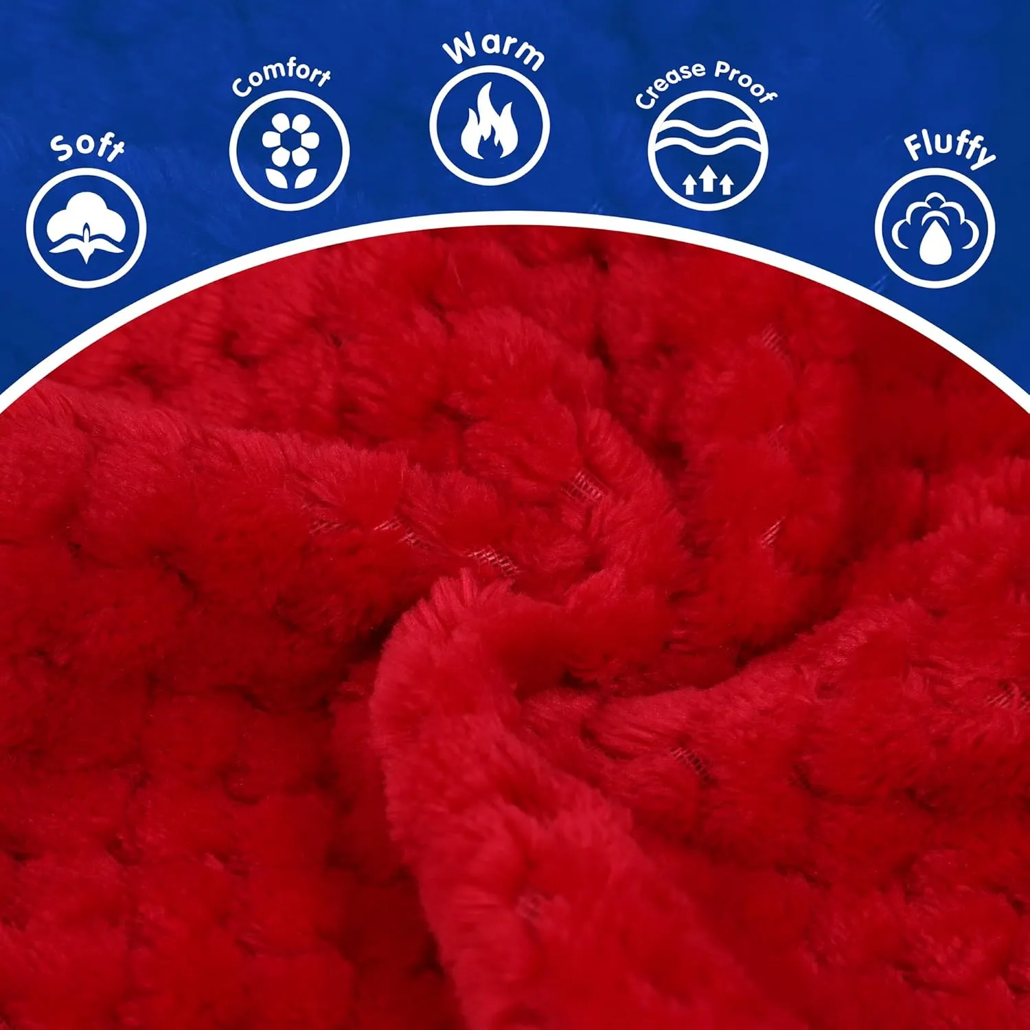 Fuzzy Pineapple Grid Dog Sweater - Ultra Soft & Warm Winter Pet Apparel, Fluffy Textured Knit for Small, Medium Dogs and Cats, Cozy Pullover Dog Coat for Cold Weather.Red XL