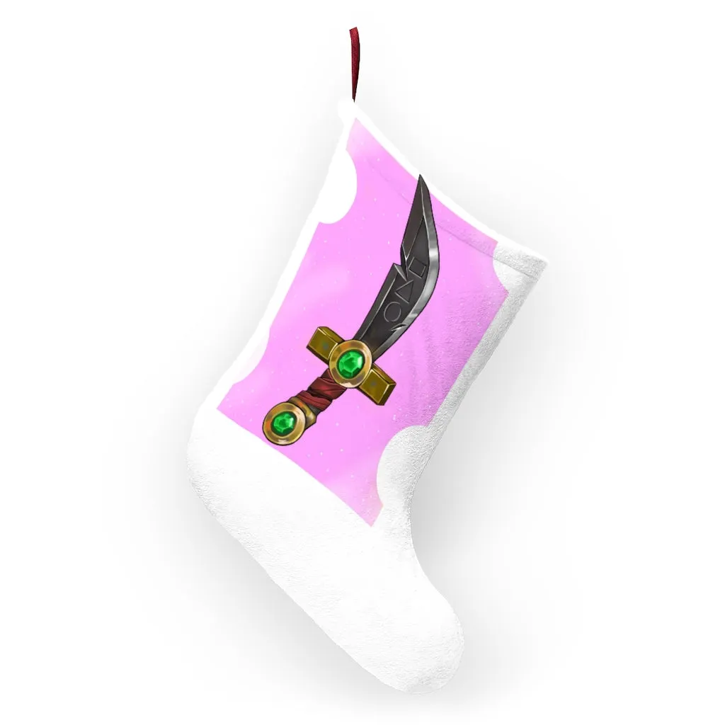 Gold Sword Christmas Stockings