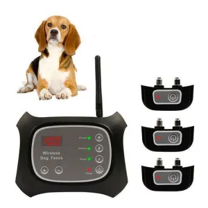 Invisible Wireless Dog Fence With Shock Collars