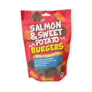 Kanu Pet Salmon & Sweet Potato Burgers Dog Treats