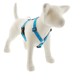 Lupine Reflective Step In Dog Harness 1" Wide 20"-32" Girth Blue Diamond