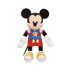 Musical Plush Toy Famosa MCC13 Mickey Mouse Lights with sound Polyester Plastic Multicolour (33 cm)