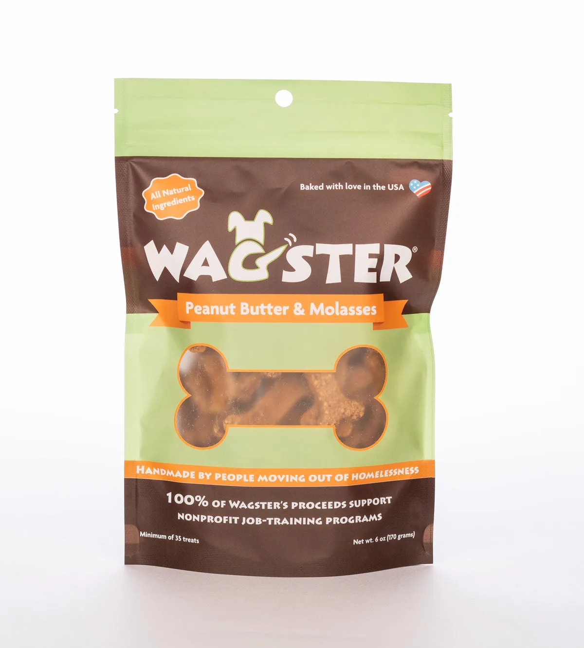 Peanut Butter & Molasses Dog Treats