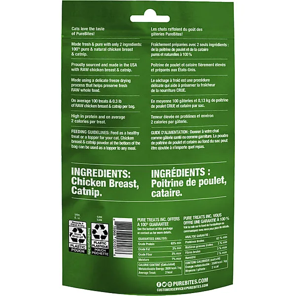 PureBites Cat Chicken & Catnip