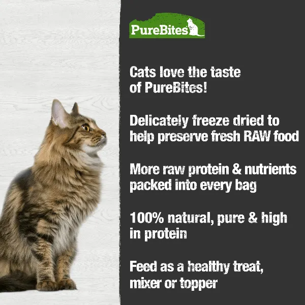 PureBites Freeze Dried Chicken Breast & Catnip Cat Treat, 37g