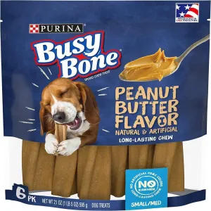 Purina Dog Treats Peanut Butter Chews 21 Oz 6 Pack