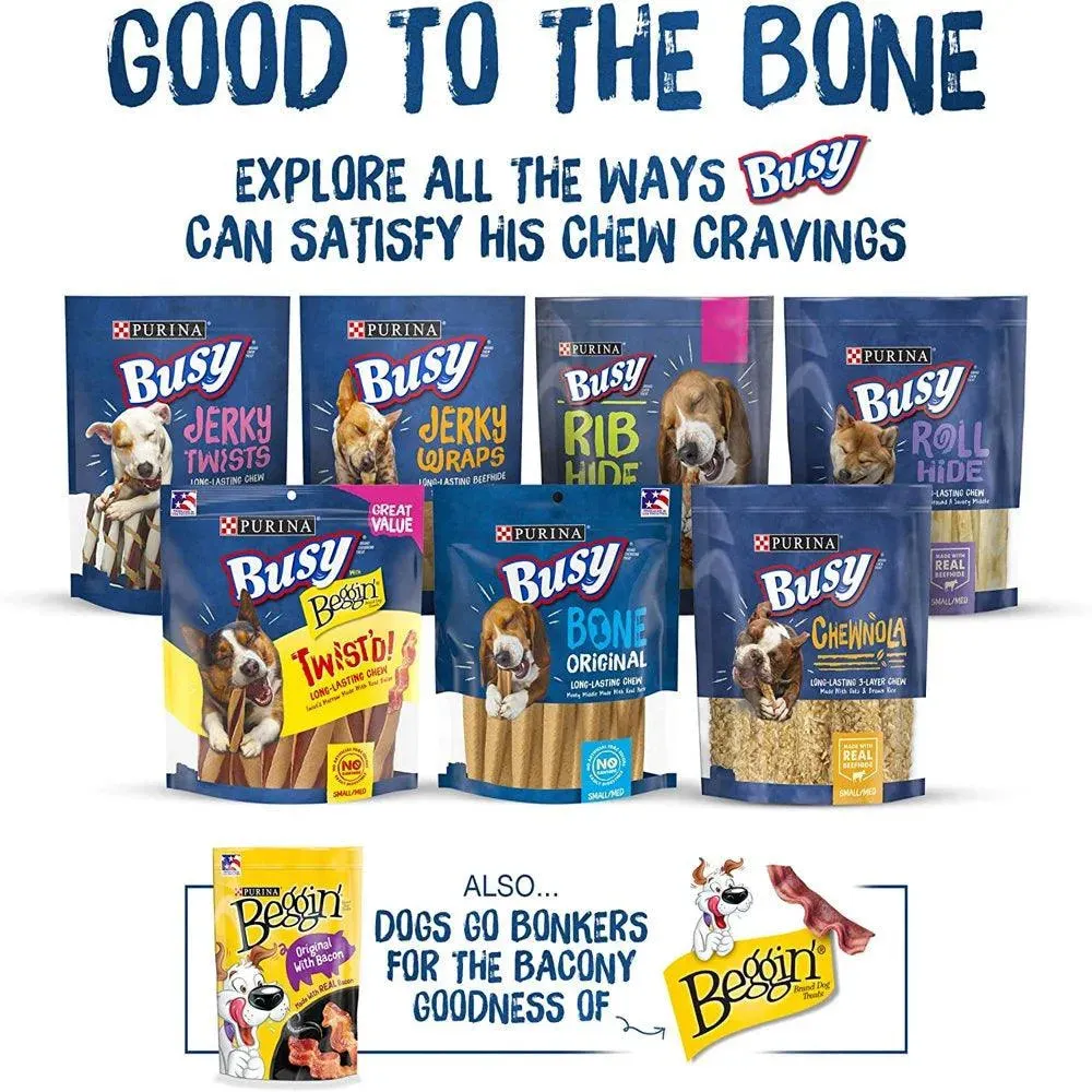 Purina Dog Treats Peanut Butter Chews 21 Oz 6 Pack