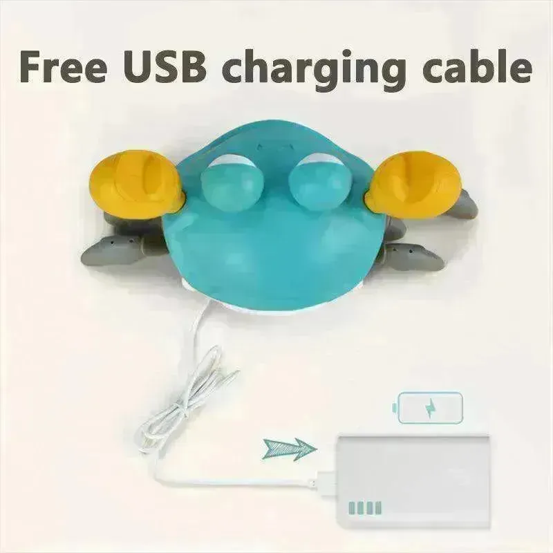 Rechargeable Electric Pet Crab Toy: Fun Learning Climb Music