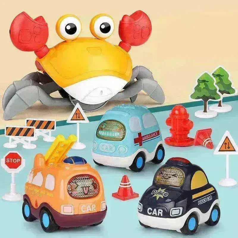 Rechargeable Electric Pet Crab Toy: Fun Learning Climb Music
