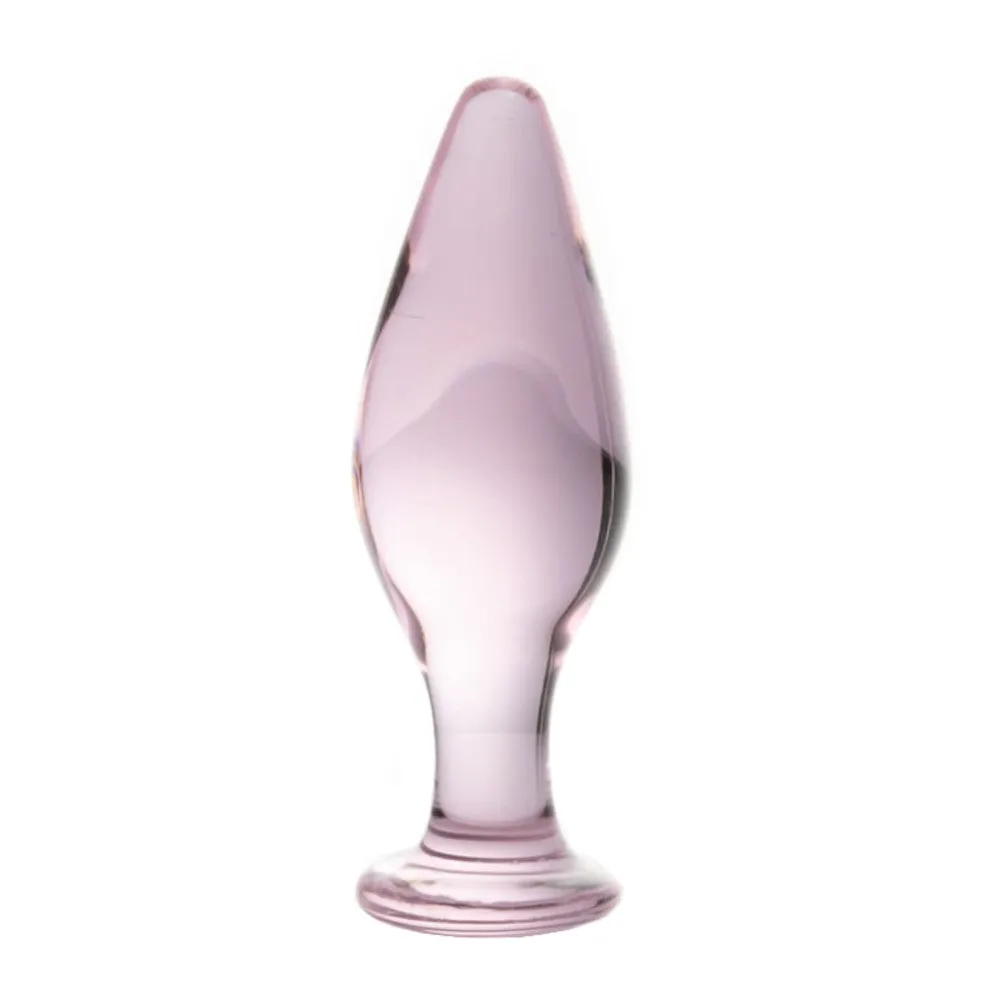 Rose Pink Anal Crystal Glass Kit (3 Piece)