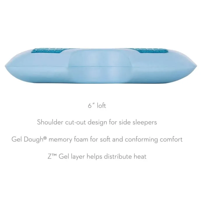 Shoulder Cutout Gel Dough   Z Gel Pillow