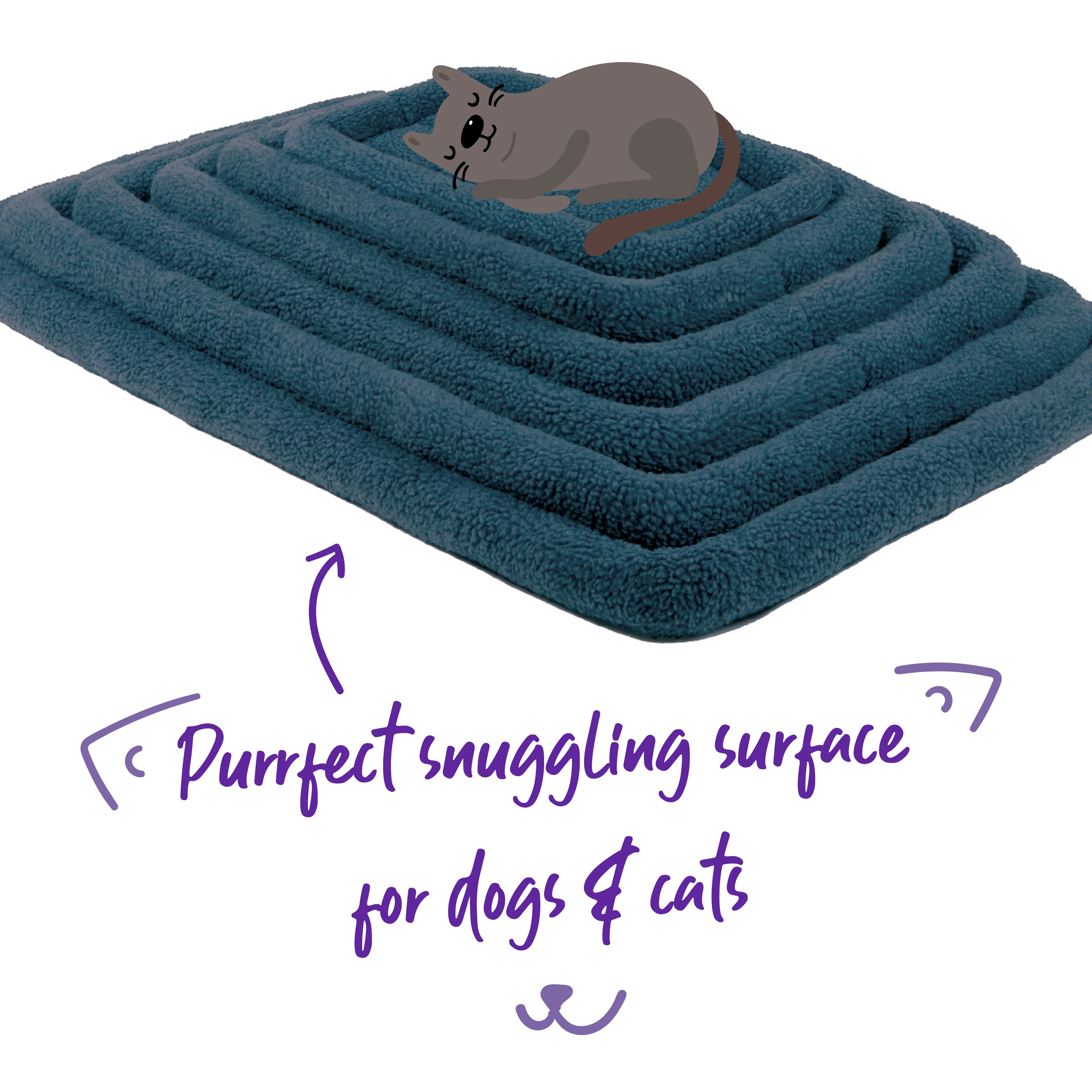 Soft Dog Crate Cushion