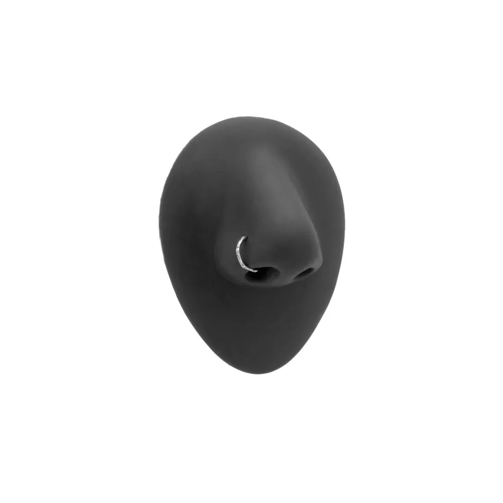 Tilum 16g Sideline Emerald-Cut Jewels Titanium Clicker - Price Per 1