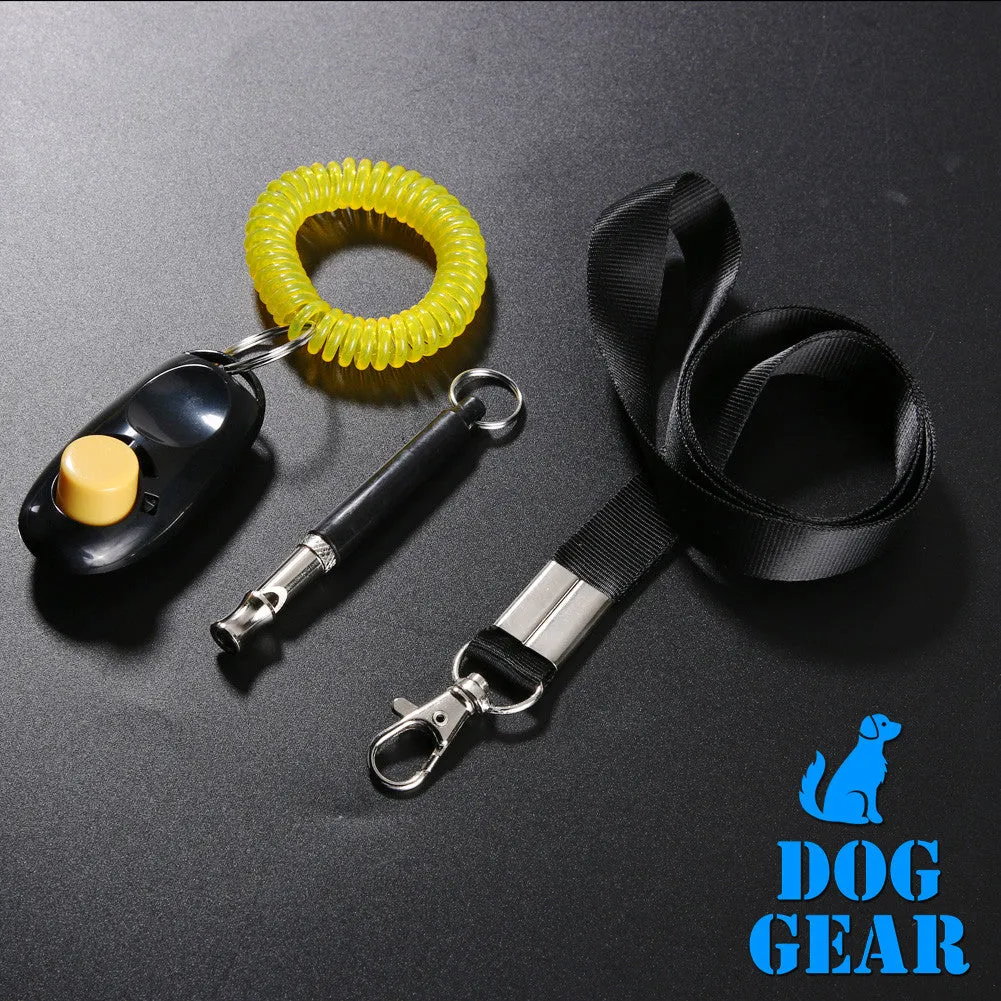 Ultrasonic Dog Training Whistle   Pet Training Clicker   Free Lanyard Set