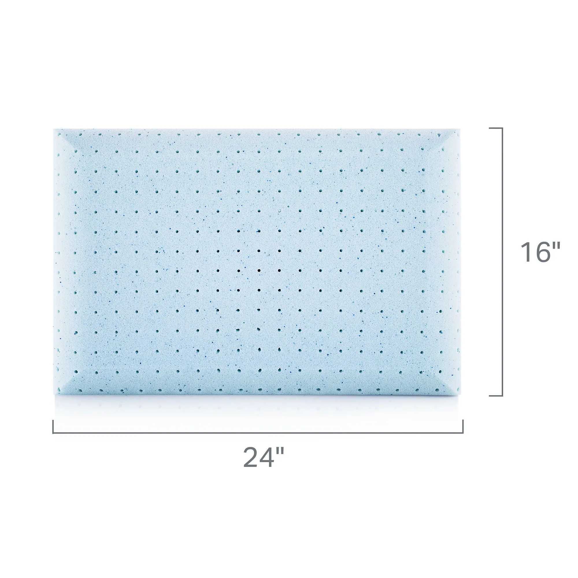 Weekender - Gel Memory Foam Pillow   Reversible Cooling Cover