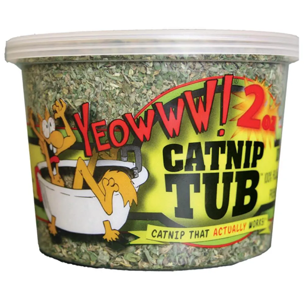 Yeowww! Catnip Tub For Cats 2oz